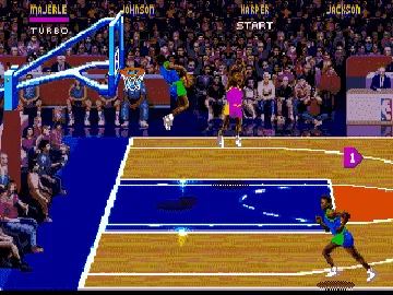 NBA Jam (USA, Europe) (v1 screen shot game playing
